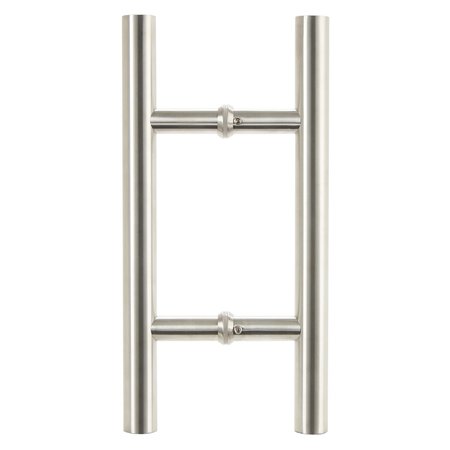 BRINKS COMMERCIAL Brinks 12 in. L Satin Silver Stainless Steel Door Pull BC40095